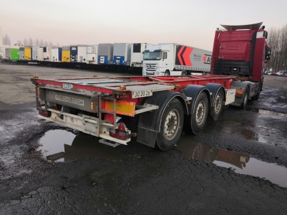 Полуприцеп контейнеровоз Van Hool 408268 Полуприцеп контейнеровоз Van Hool 408268